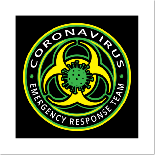 Coronavirus Emergency Response Team Posters and Art